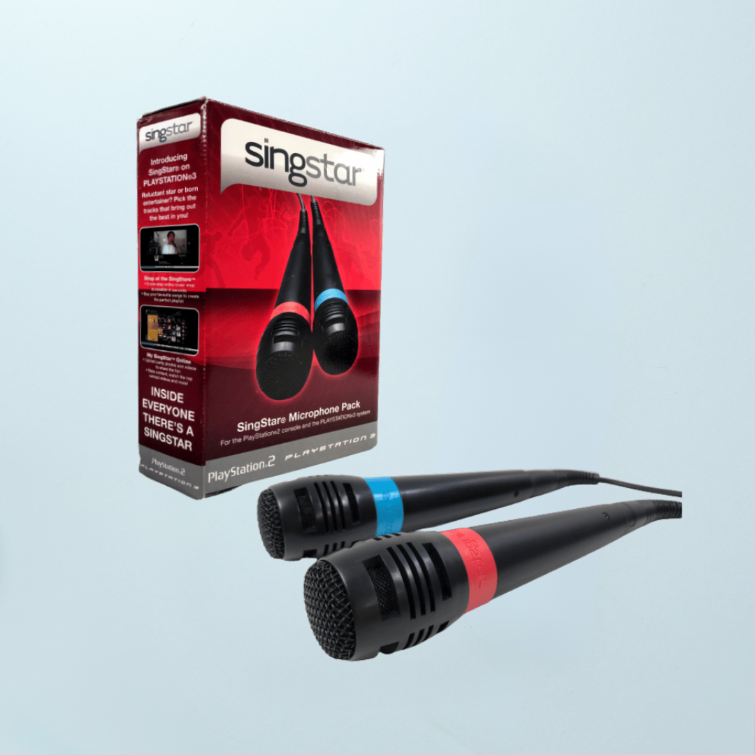 SingStar Wired Microphones (Boxed)