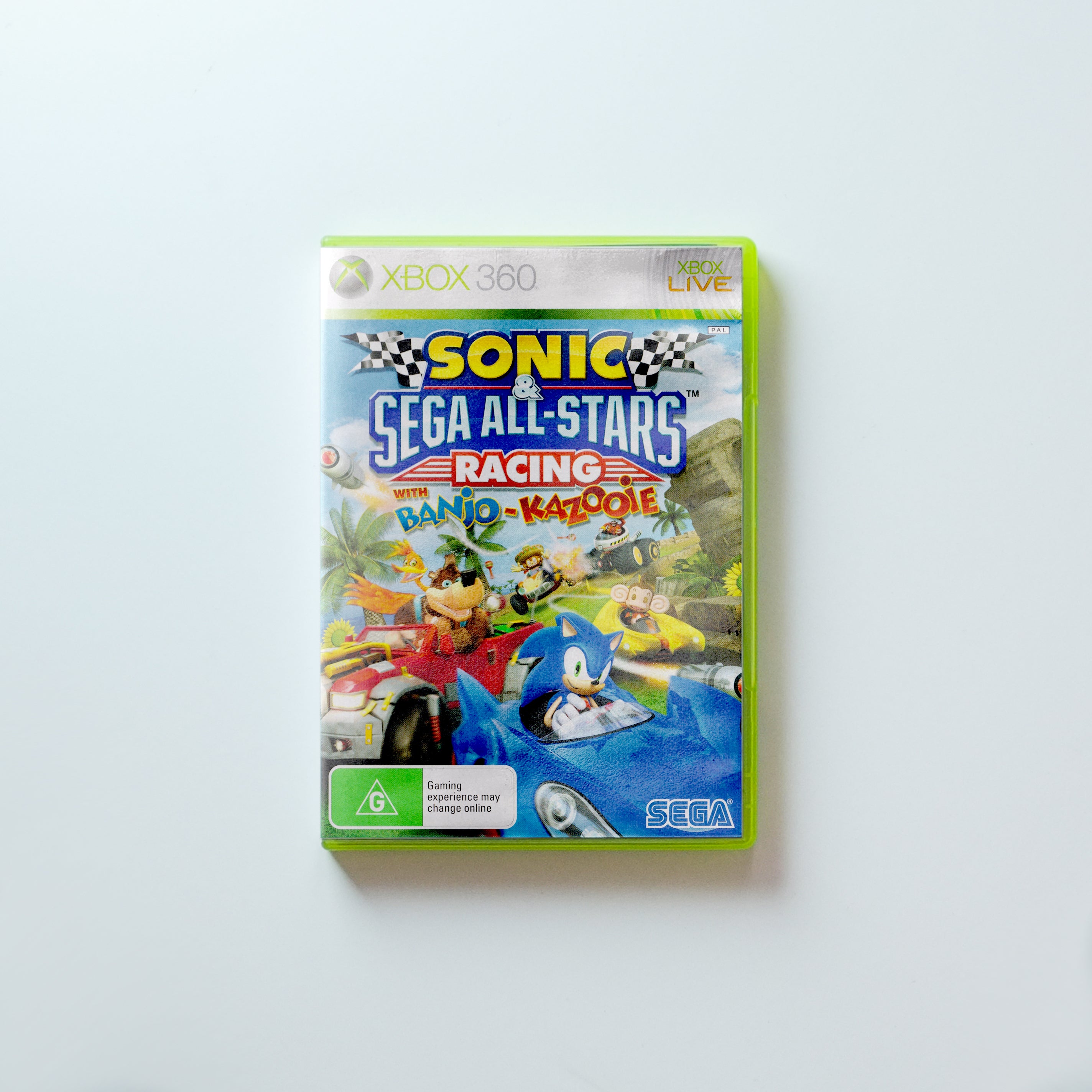 Sonic & Sega All-Stars Racing with Banjo Kazooie - Memory Lane Games