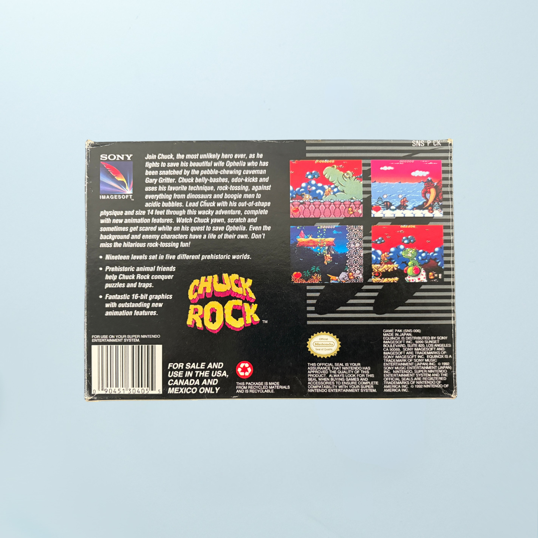 Chuck Rock - Memory Lane Games