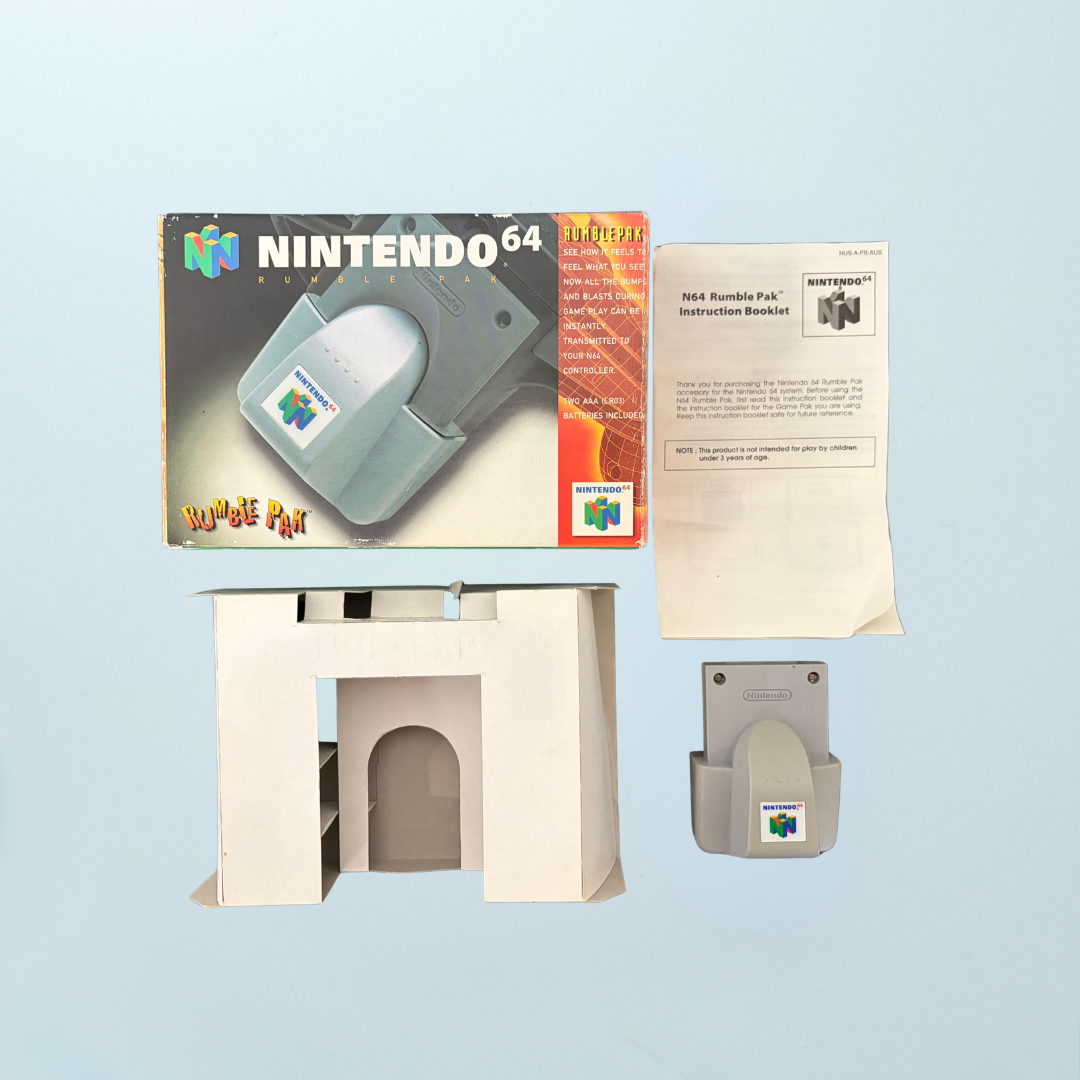Nintendo 64 Rumble Pak (Boxed) - Memory Lane Games
