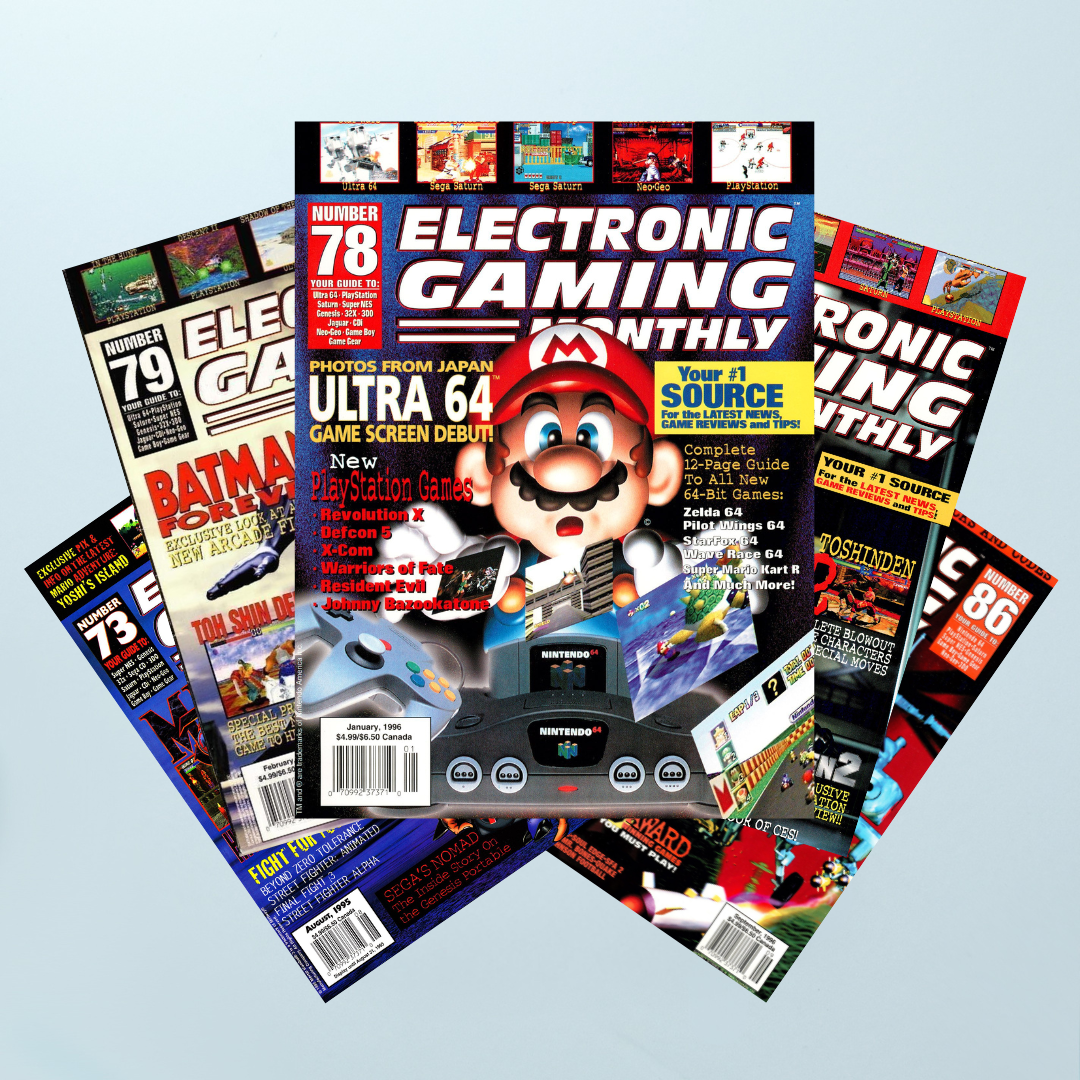 Electronic Gaming Monthly Magazines