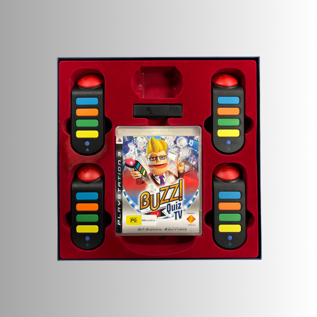 Buzz! Quiz TV: Special Edition (4x Wireless Buzzers & Game)