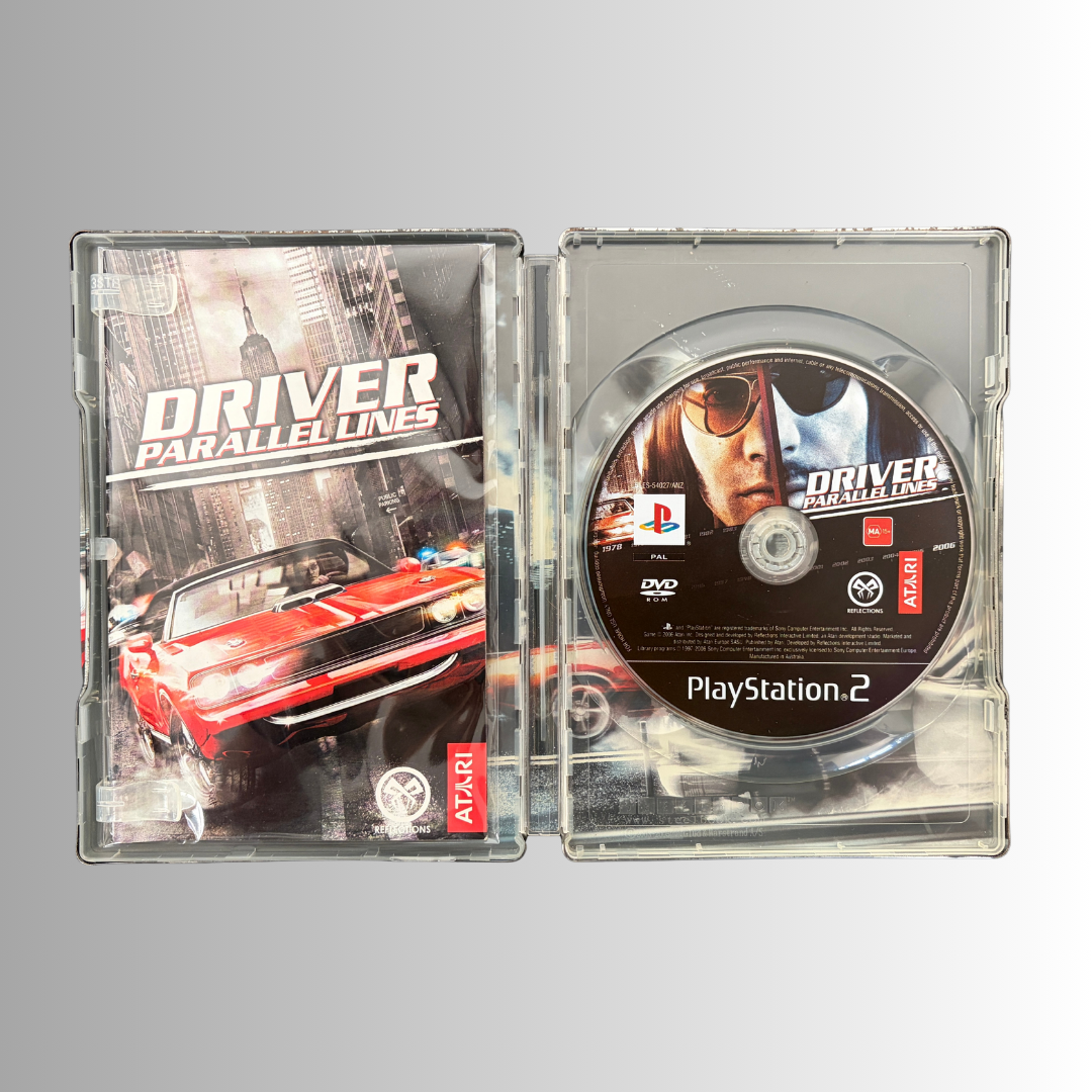 Driver: Parallel Lines (Steelbook Edition) - Memory Lane Games
