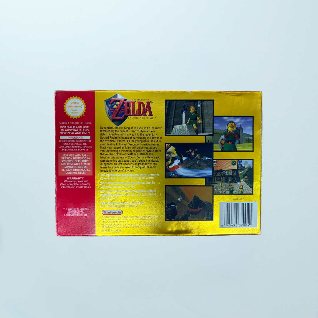 The Legend of Zelda: Ocarina of Time (Collector's Edition) - Memory Lane Games