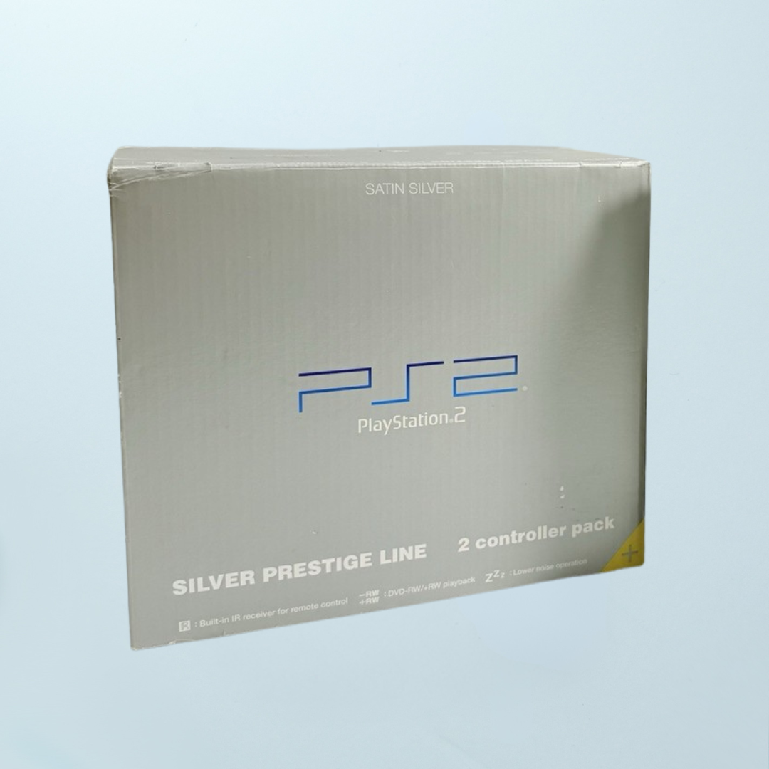 PlayStation 2 Prestige Edition - Satin Silver (Boxed)