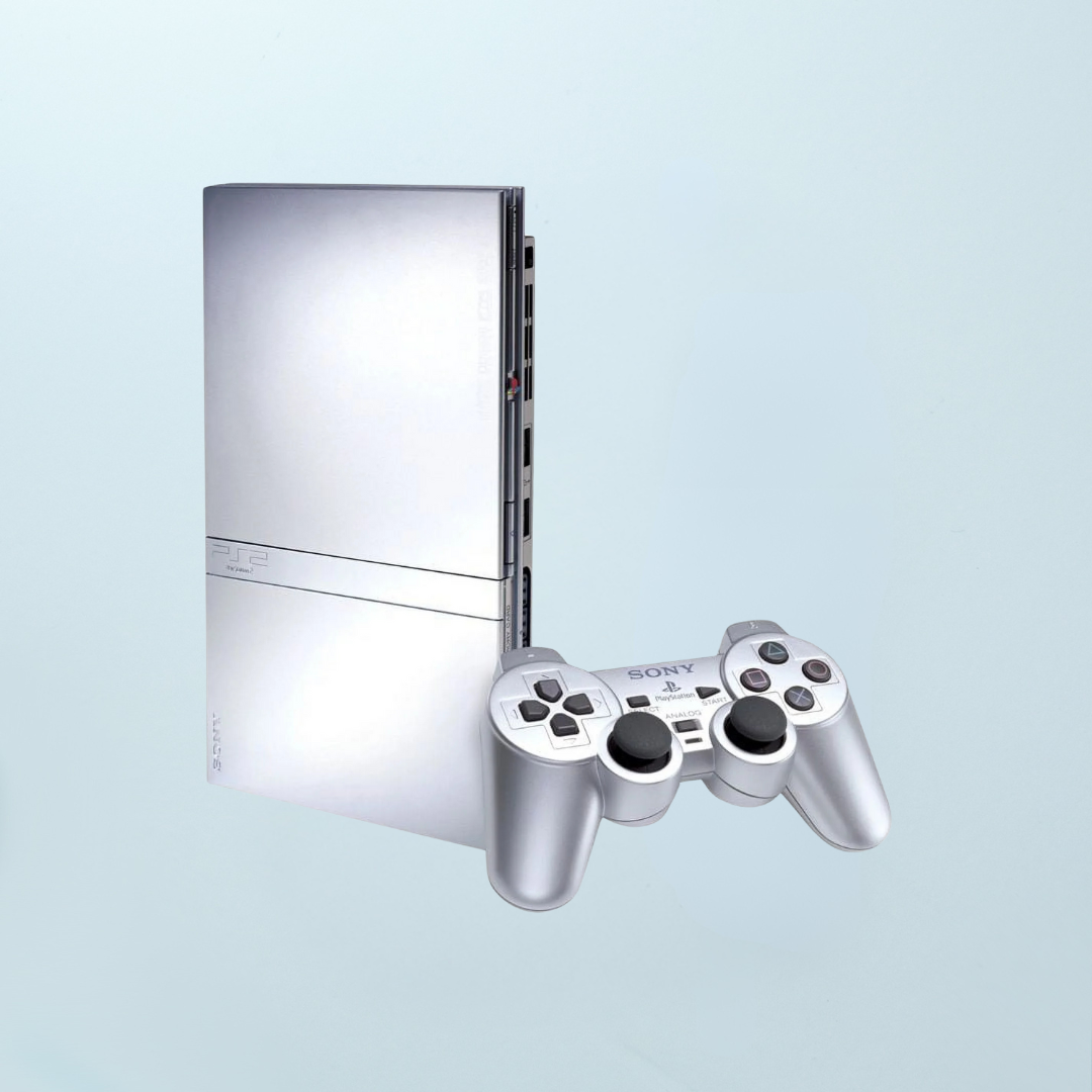 PlayStation 2 Slim Console - Silver