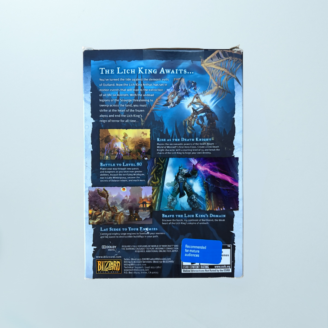 World of WarCraft: Wrath of the Lich King - Memory Lane Games