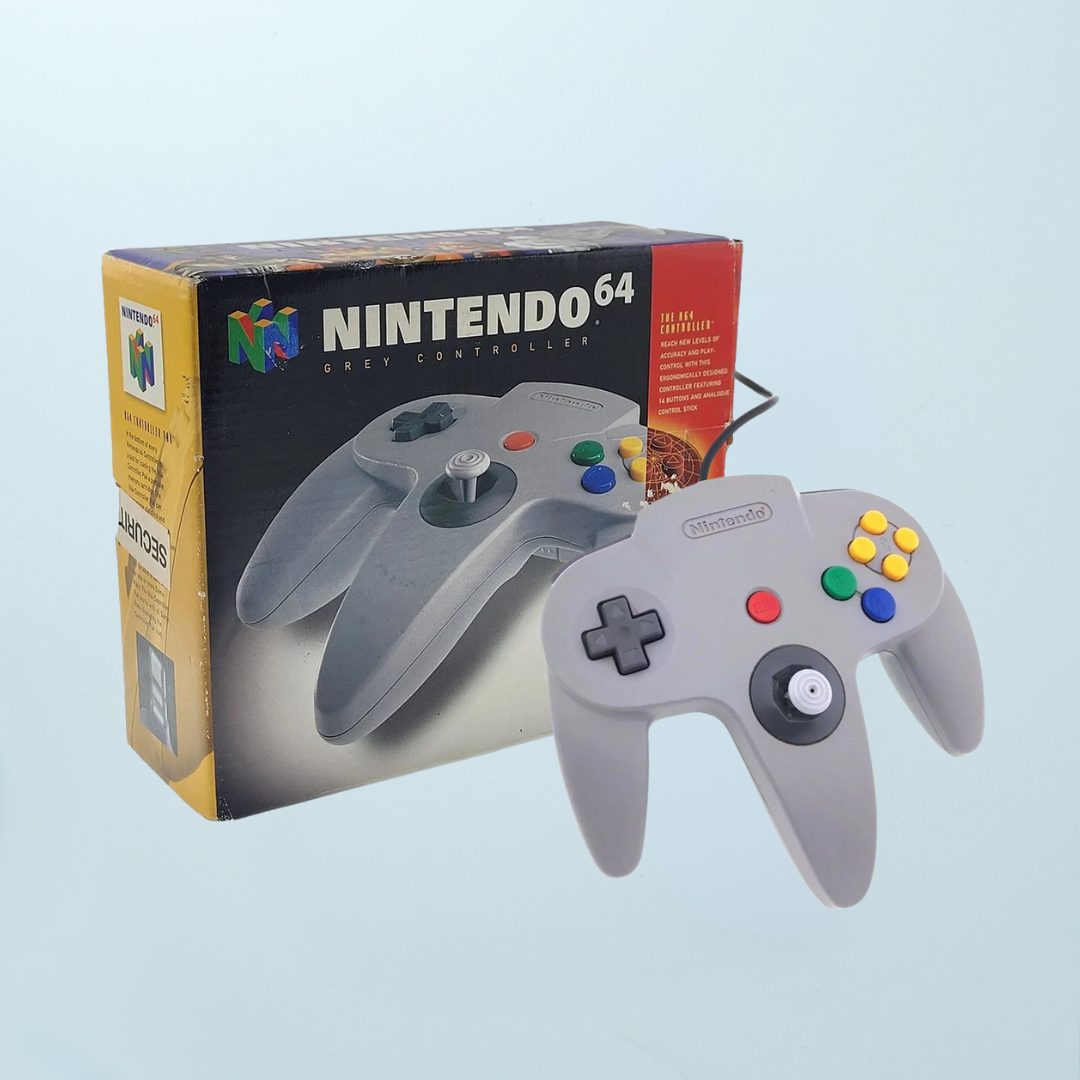 Nintendo 64 Controller - Solid Grey (Boxed)