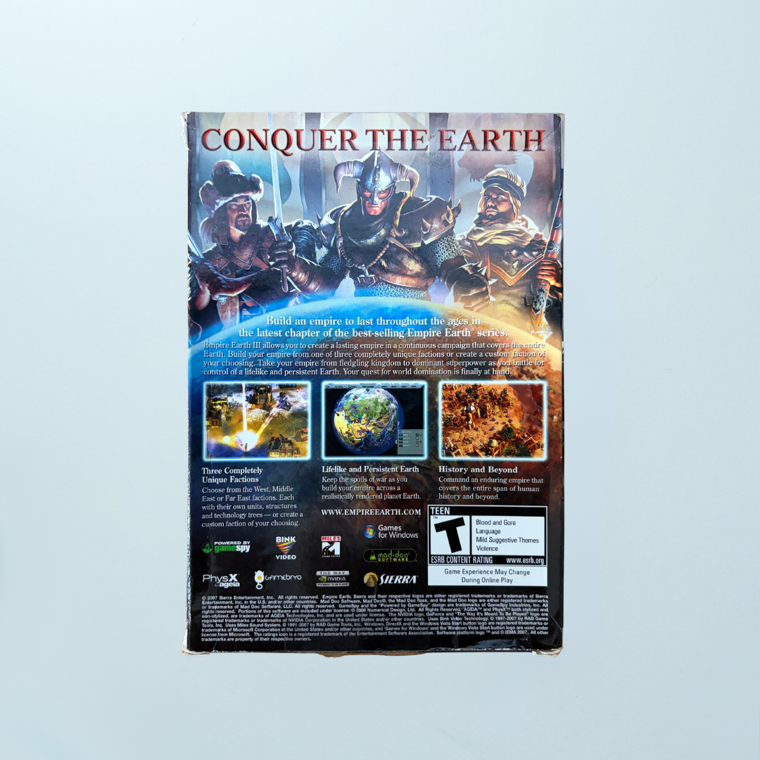 Empire Earth III - Memory Lane Games