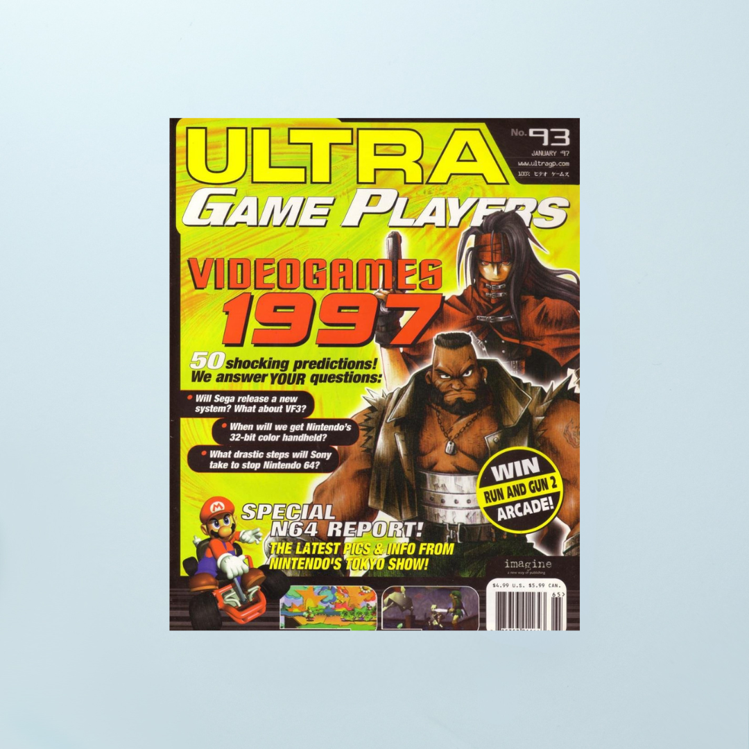 Ultra Game Players Gaming Magazines - Memory Lane Games