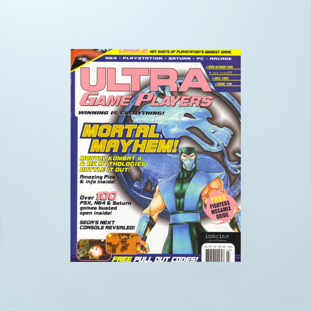Ultra Game Players Gaming Magazines - Memory Lane Games
