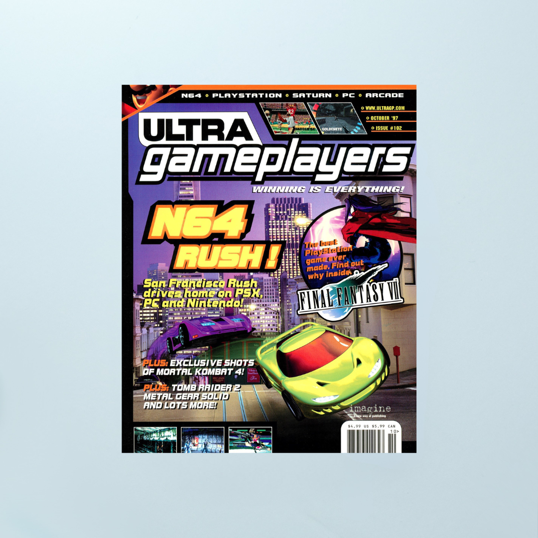 Ultra Game Players Gaming Magazines - Memory Lane Games