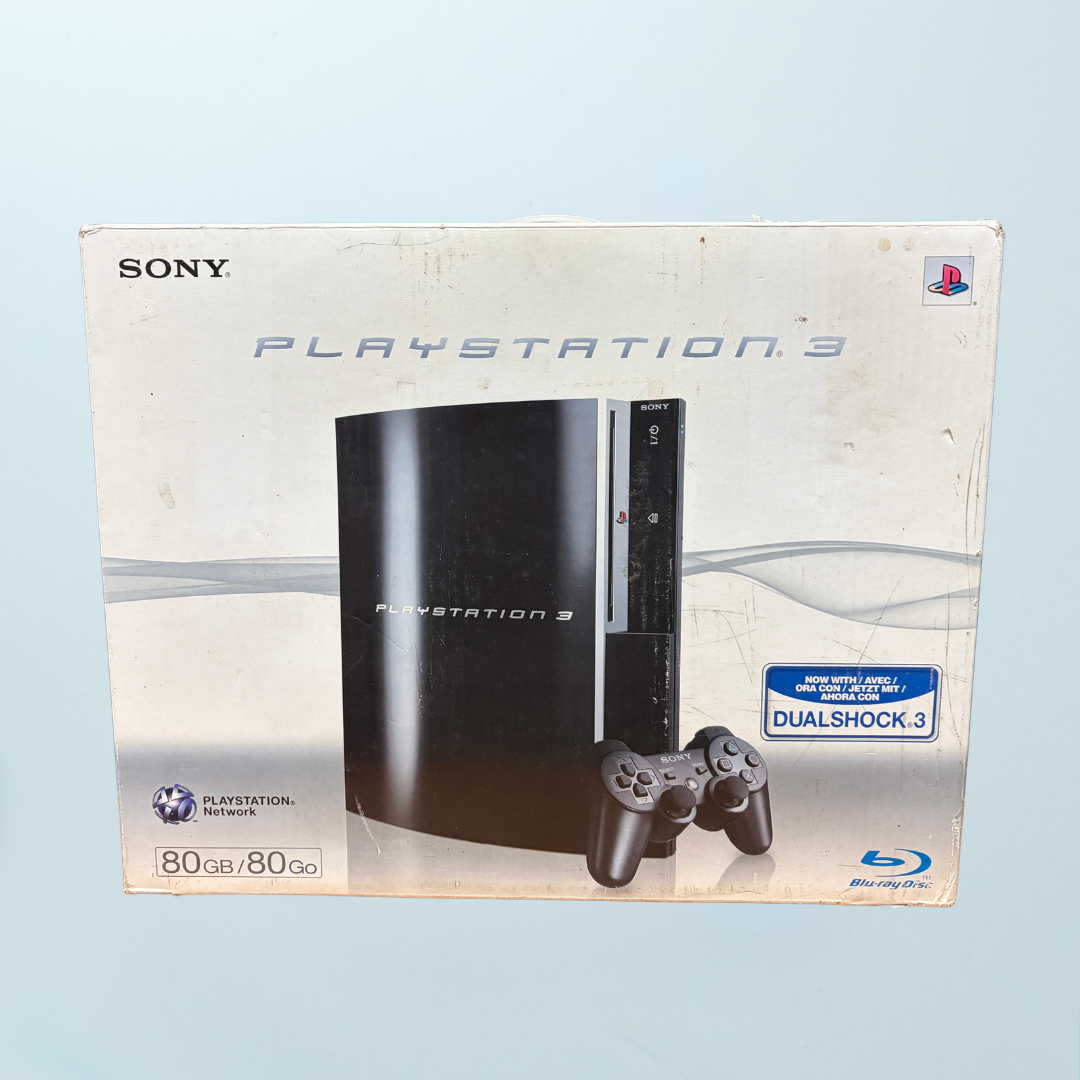 PlayStation 3 Fat Console - 80GB (Boxed) - Memory Lane Games