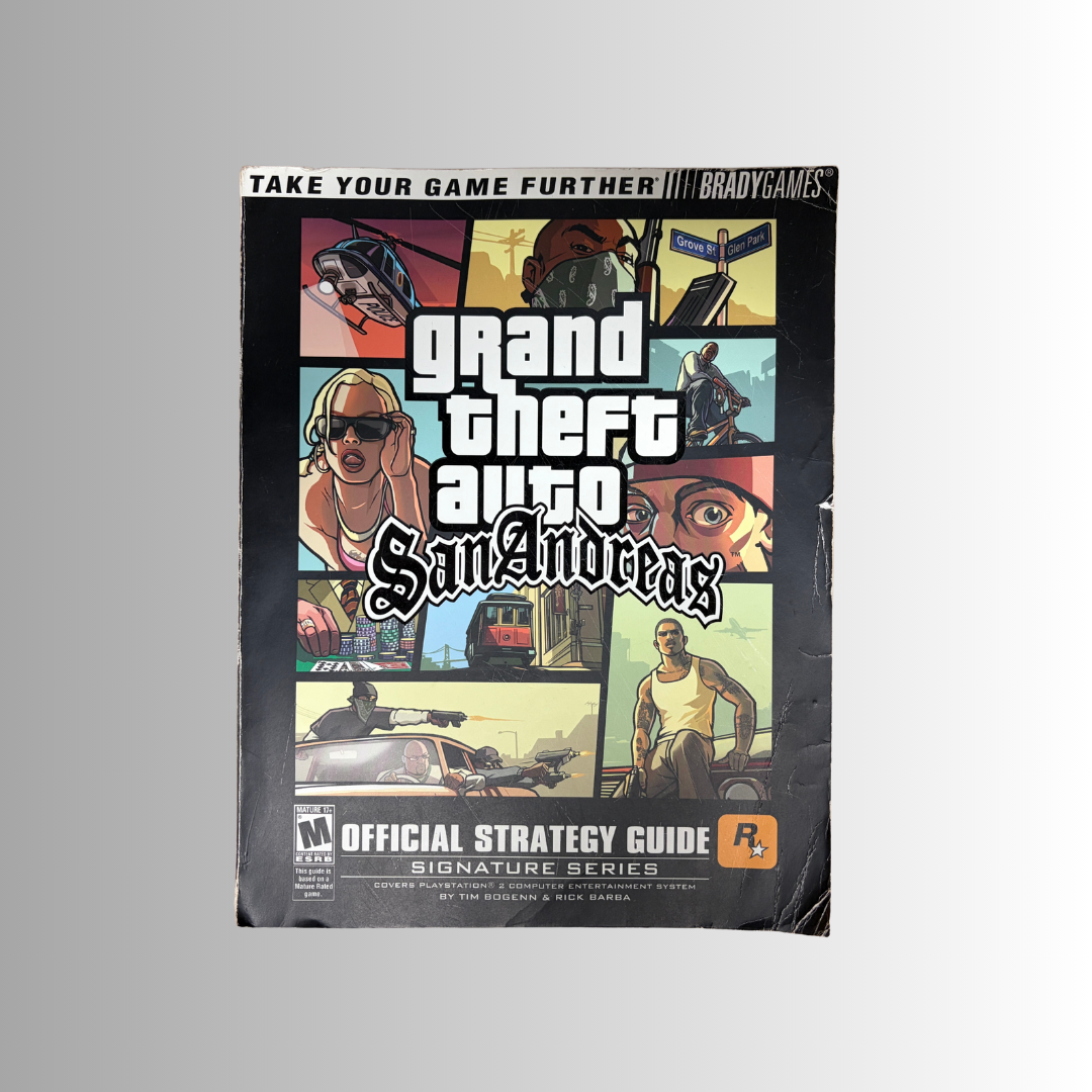 Grand Theft Auto: San Andreas - Brady Games Official Strategy Guide