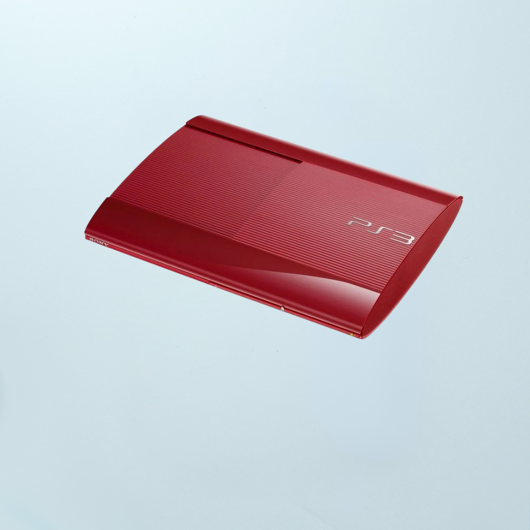 PlayStation 3 Super Slim Console - 500GB (Scarlet Red)