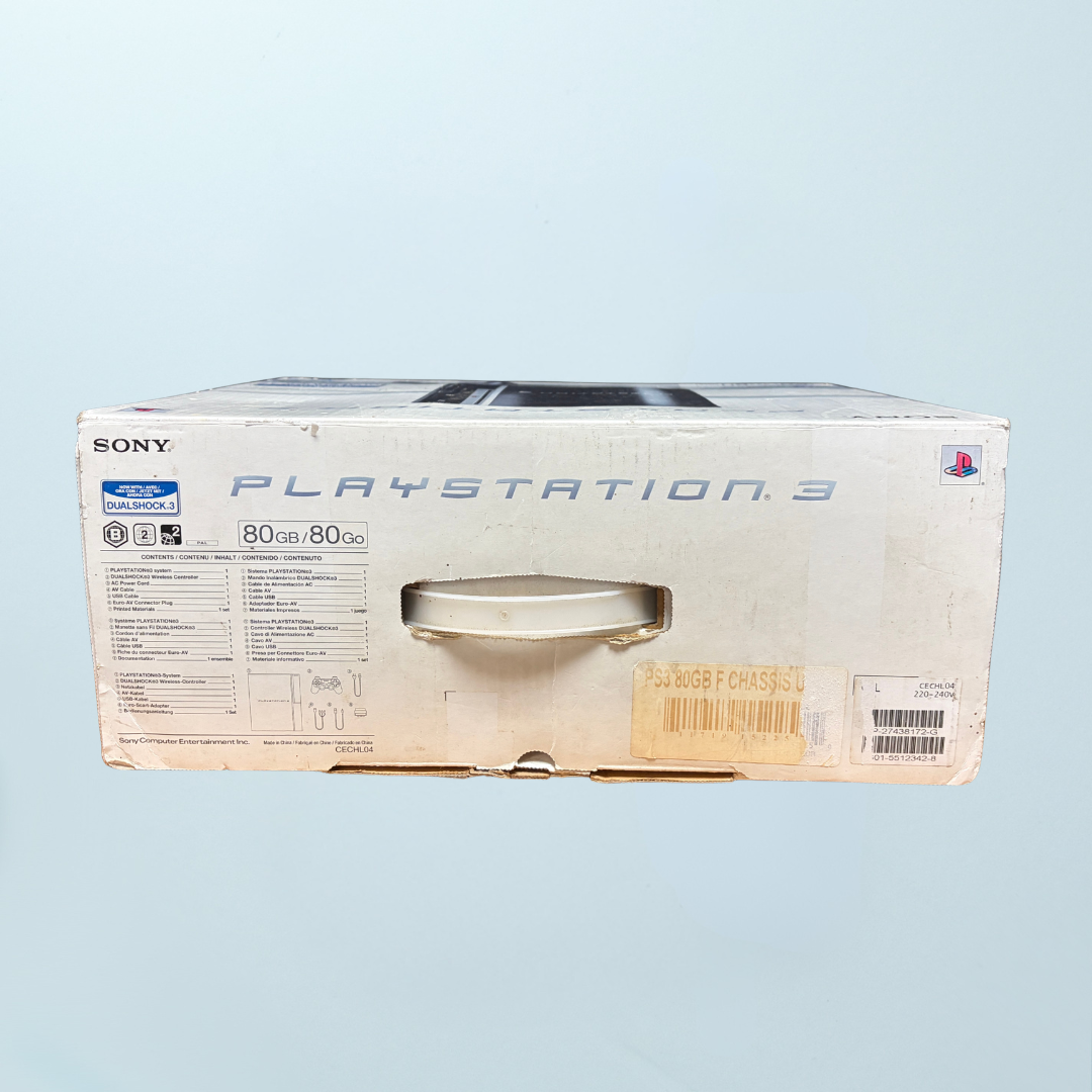 PlayStation 3 Fat Console - 80GB (Boxed) - Memory Lane Games