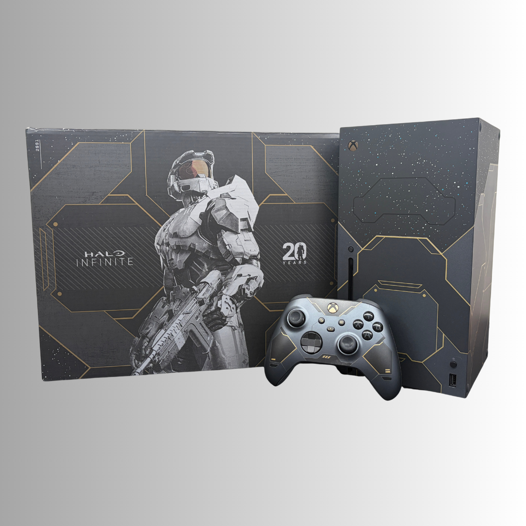Xbox Series X Console - Halo Infinite Edition (Boxed) - Memory Lane Games