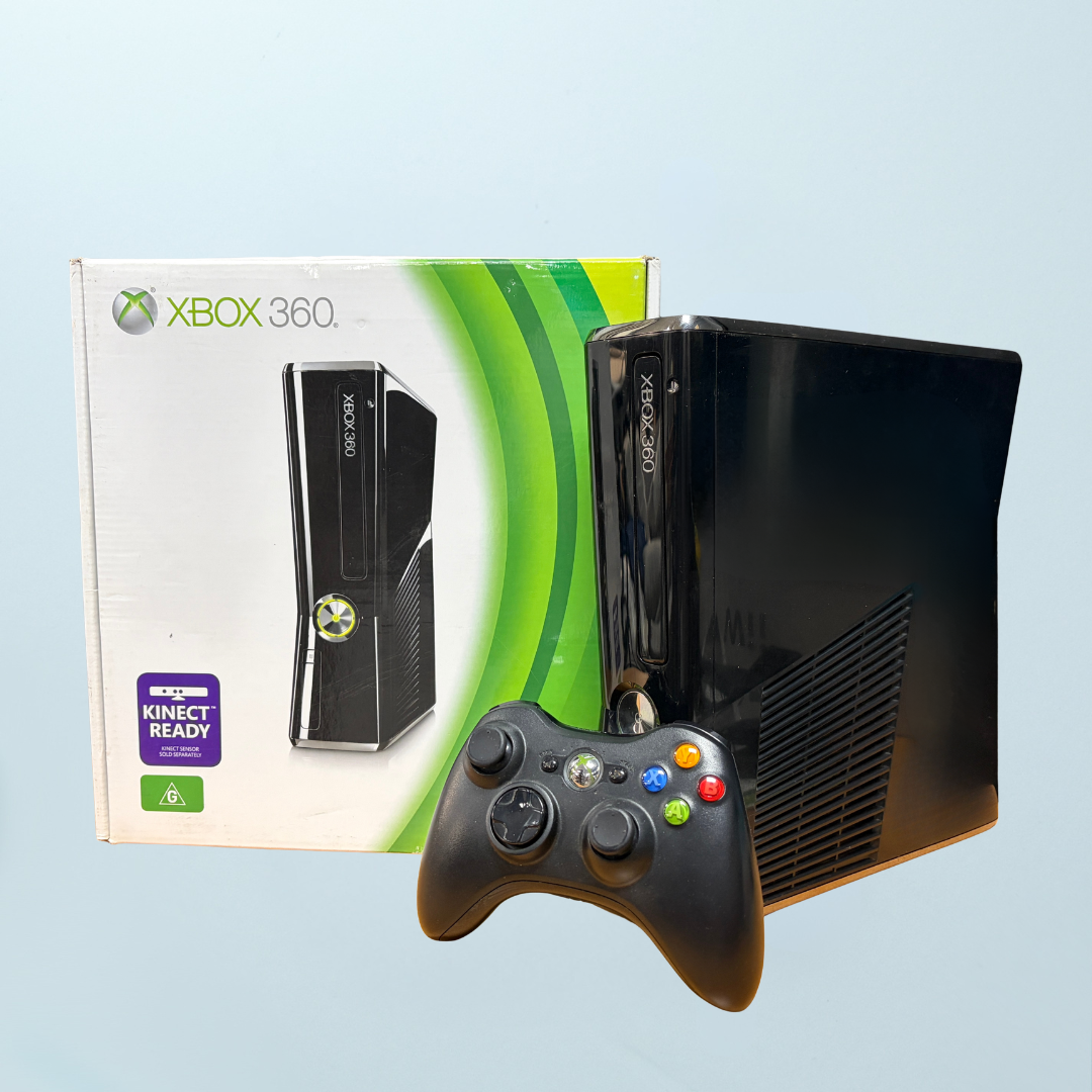 Xbox 360 S Console - 250GB (Boxed) - Memory Lane Games