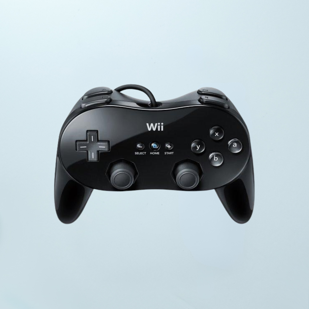 Nintendo Wii Classic Controller Pro (Black)
