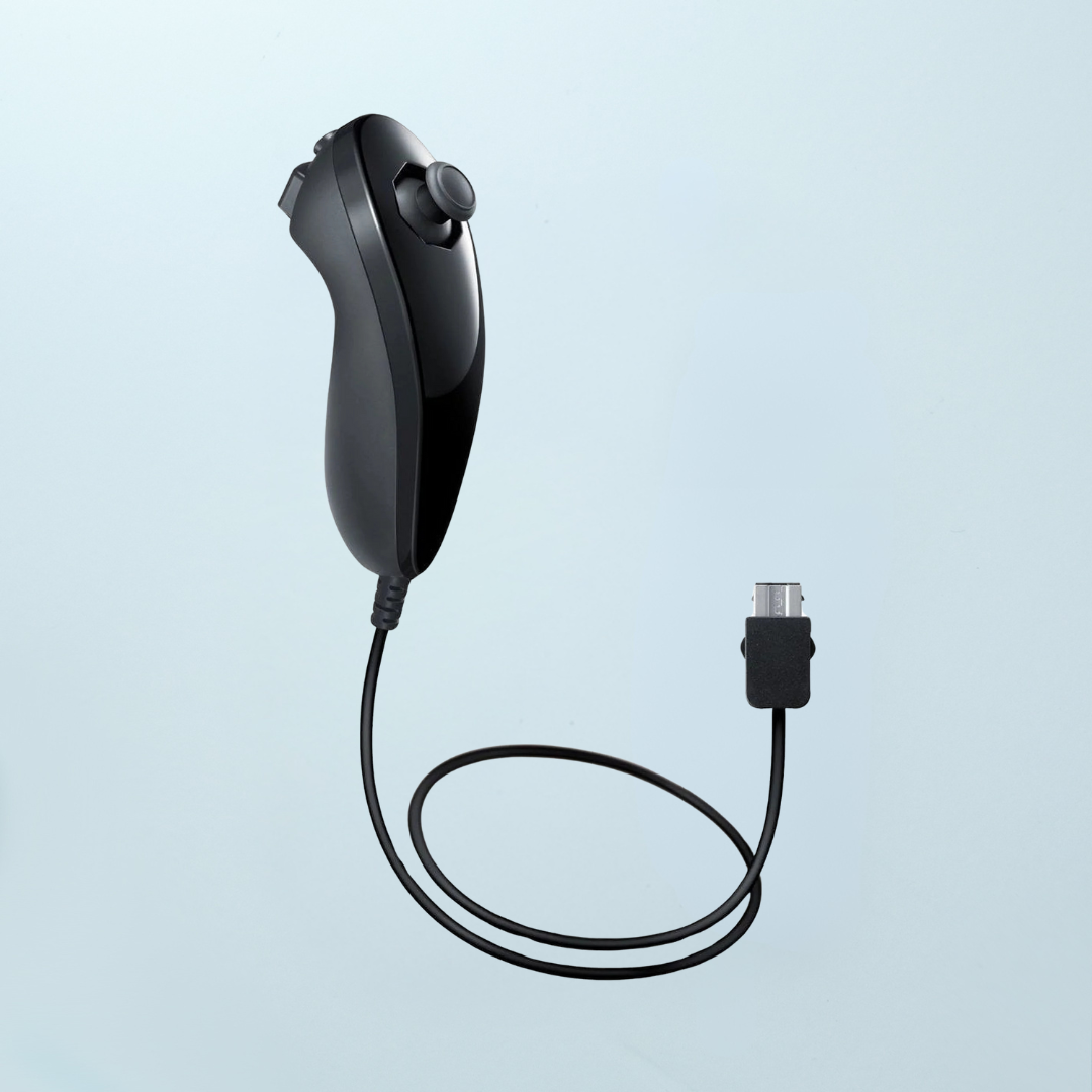 Nintendo Wii Nunchuk Attachment (Black)