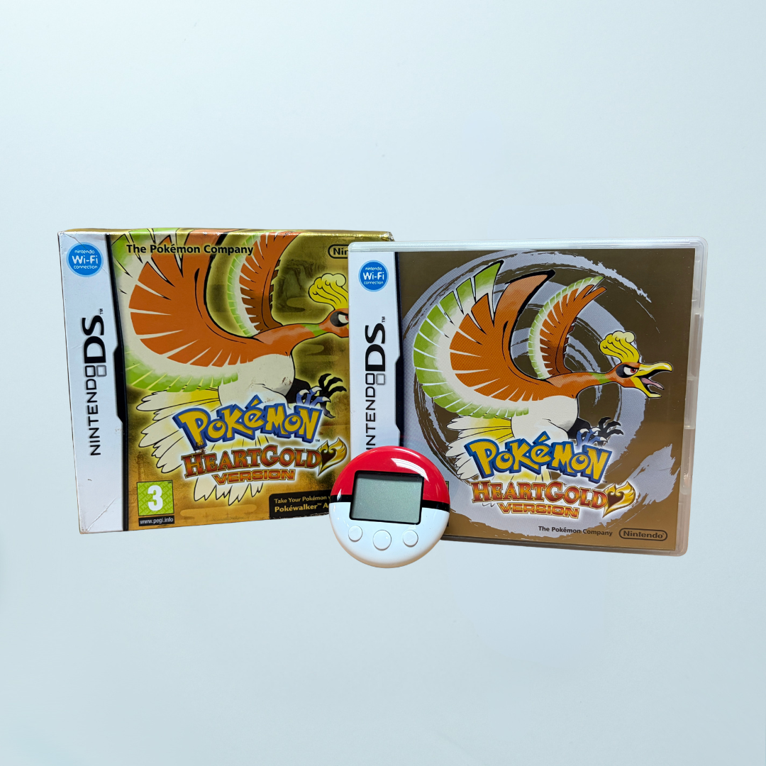Pokémon HeartGold Version (Boxed Pokewalker Edition) - Memory Lane Games