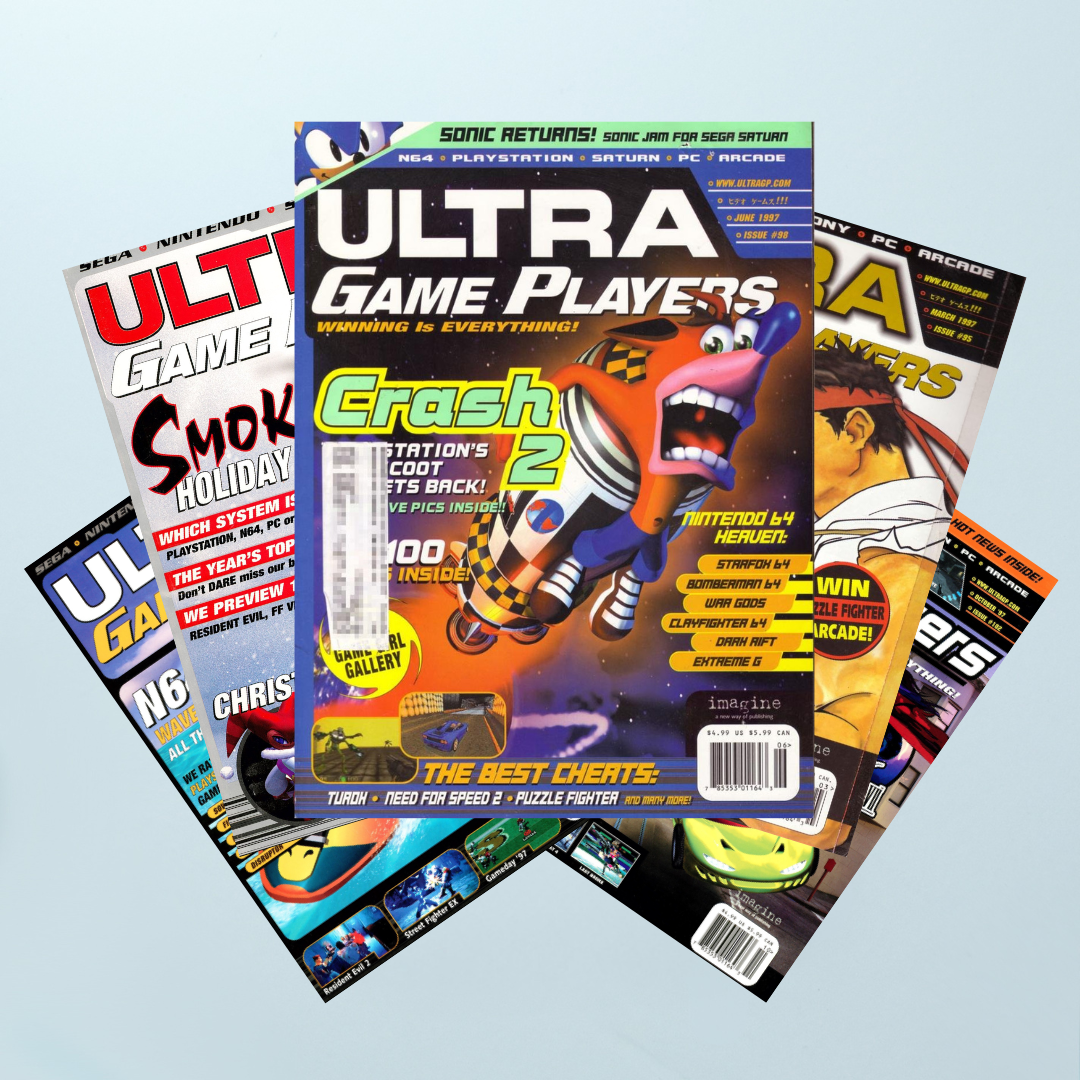 Ultra Game Players Gaming Magazines - Memory Lane Games