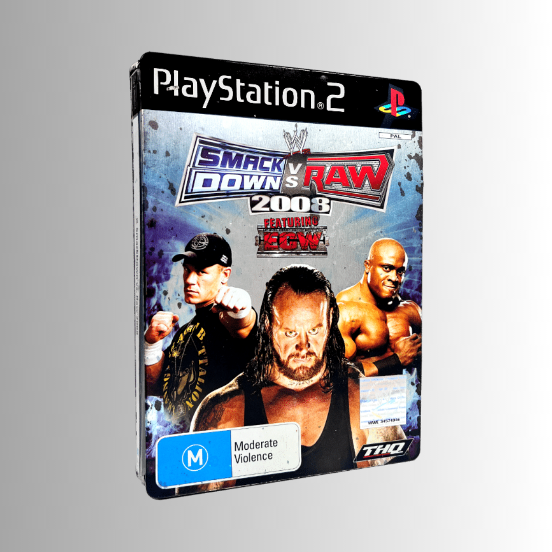 WWE Smackdown vs. Raw 2008 (Steelbook)
