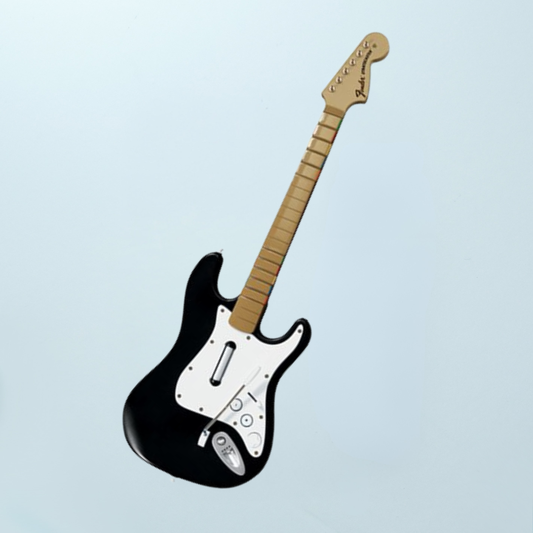 Rock Band Stratocaster Guitar Controller - Wireless (Nintendo Wii)