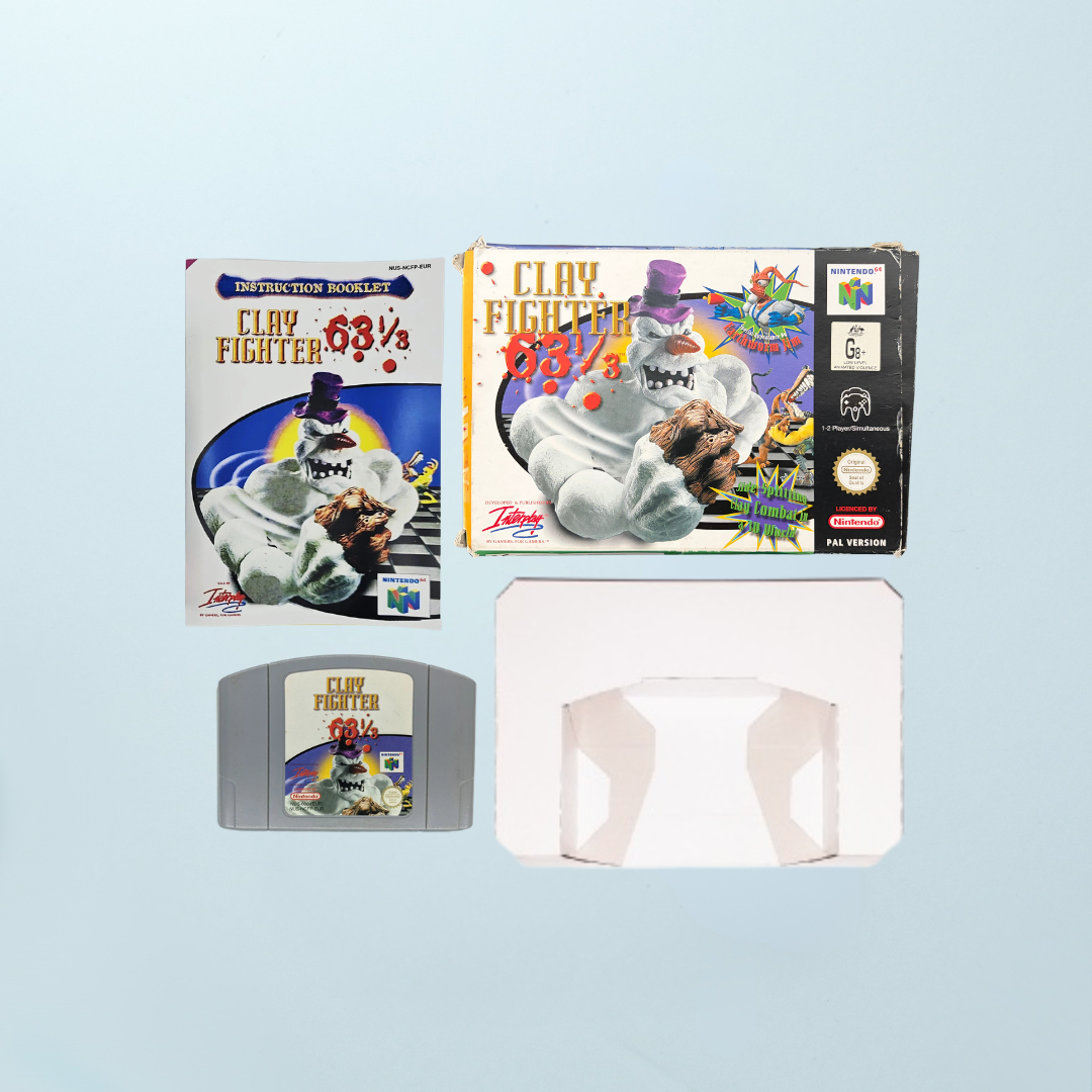 Clay Fighter 63 1/3 - Memory Lane Games