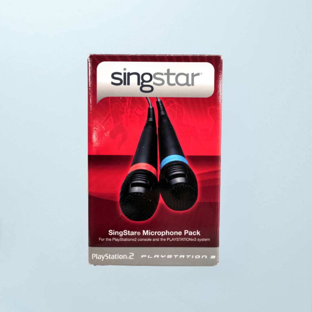 SingStar Wired Microphones (Boxed)