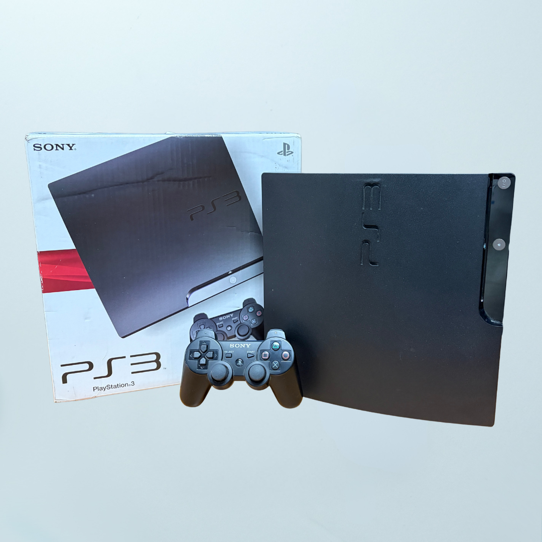 PlayStation 3 Slim Console - 120GB (Boxed) - Memory Lane Games