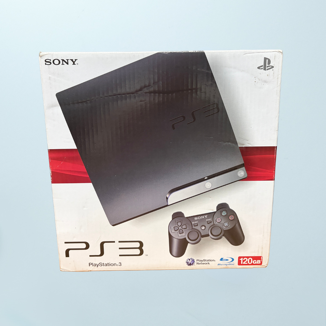 PlayStation 3 Slim Console - 120GB (Boxed) - Memory Lane Games