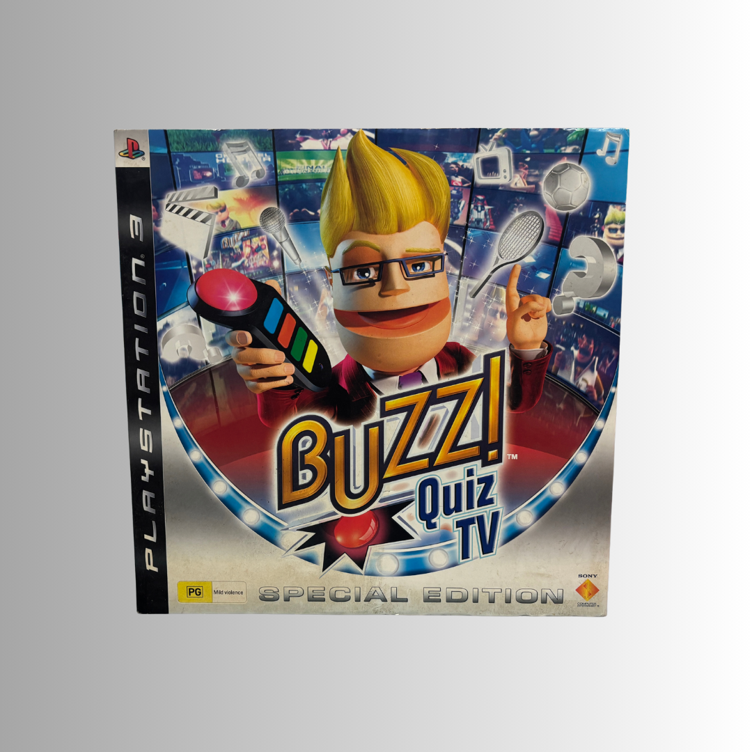 Buzz! Quiz TV: Special Edition (4x Wireless Buzzers & Game)