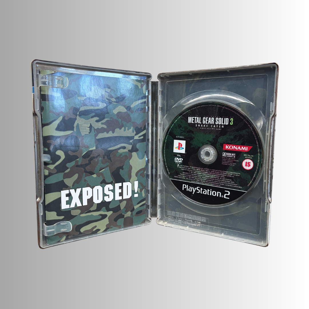 Metal Gear Solid 3: Snake Eater (Steelbook Edition) - Memory Lane Games