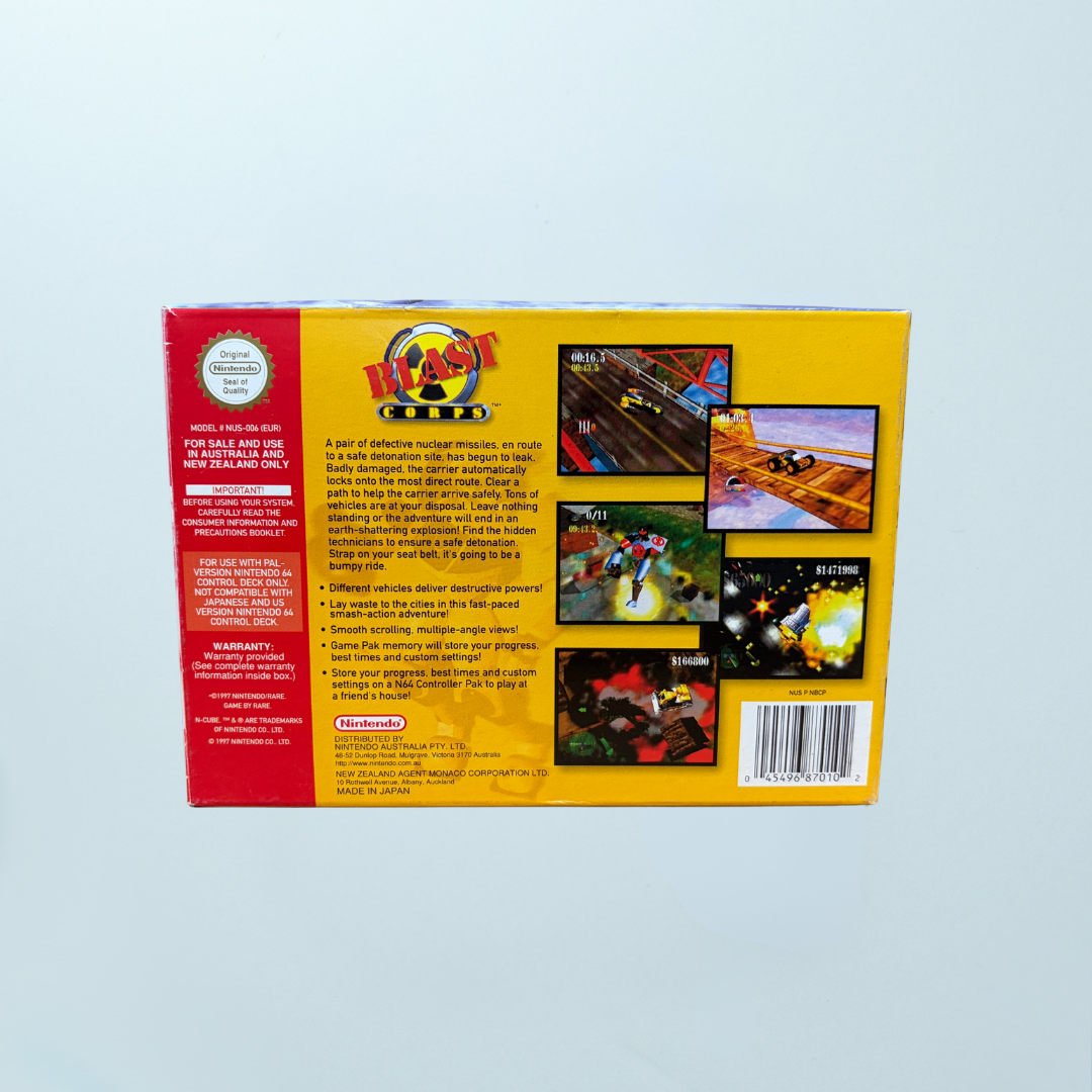 Blast Corps - Memory Lane Games