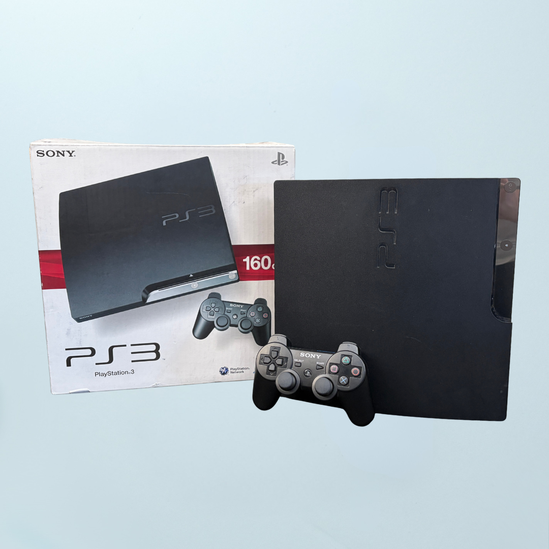 PlayStation 3 Slim Console - 160GB (Boxed)
