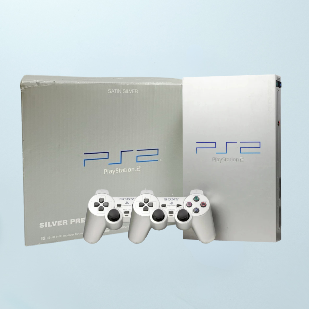 PlayStation 2 Prestige Edition - Satin Silver (Boxed)