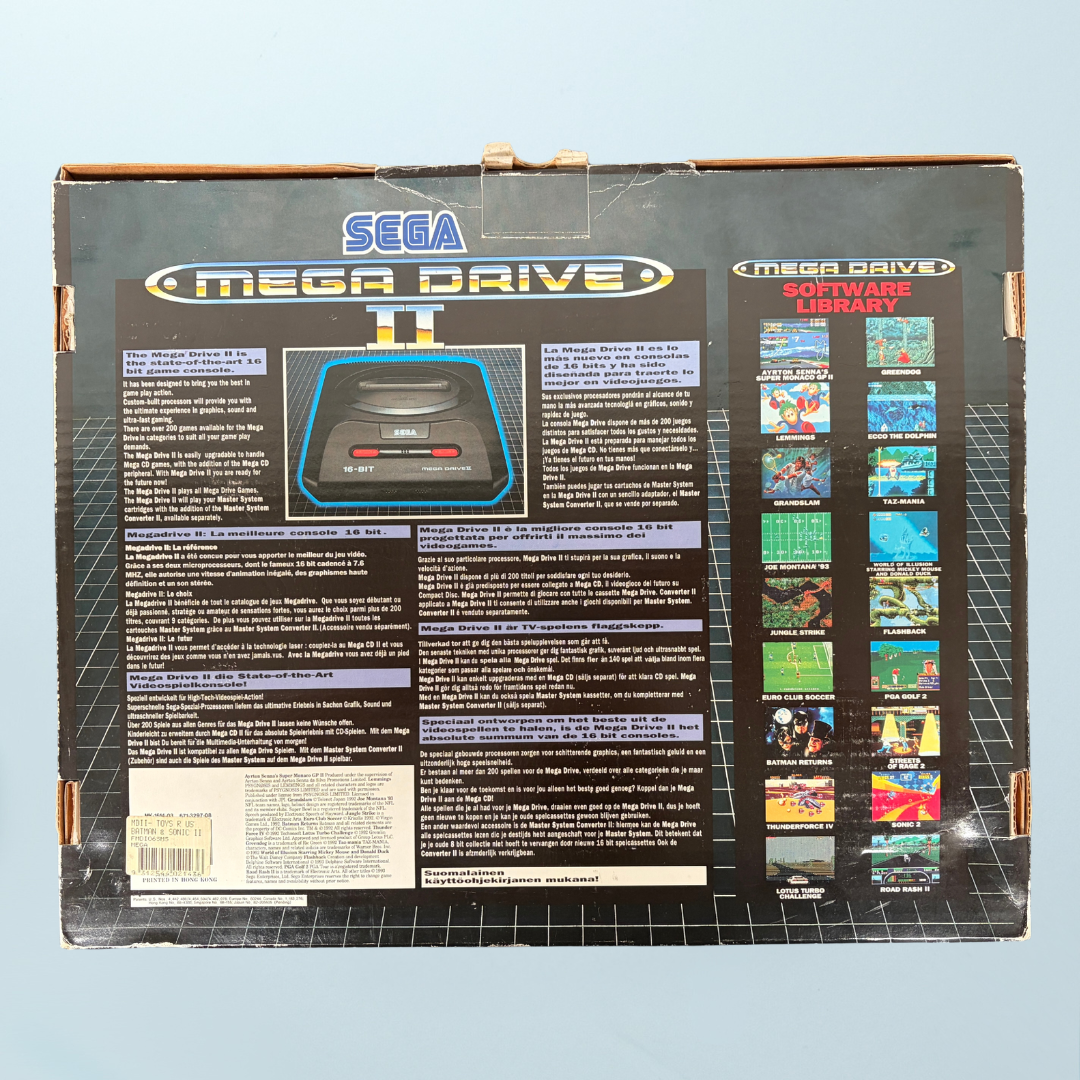 Sega Mega Drive II Console (Boxed) - Memory Lane Games