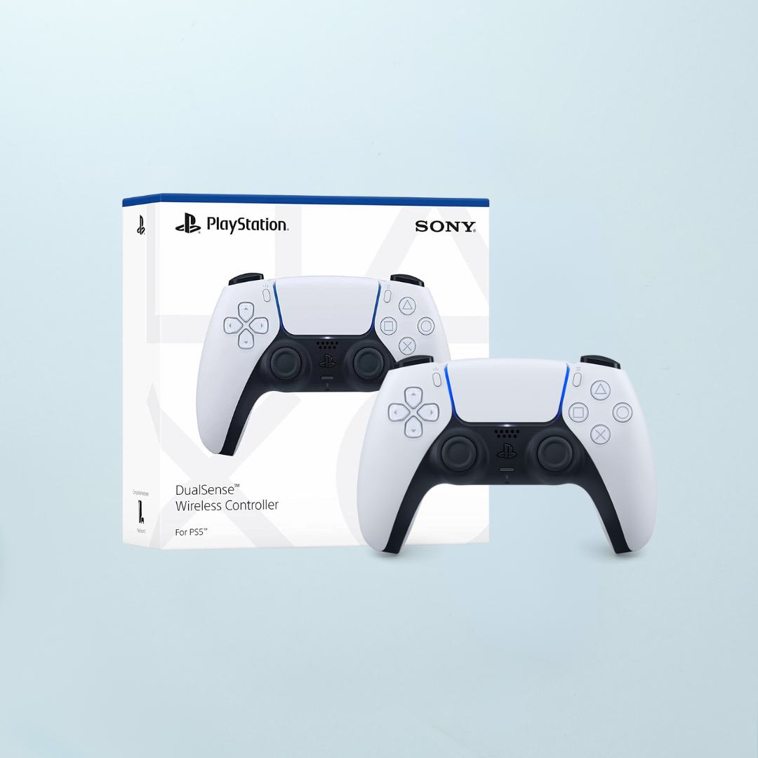 PlayStation 5 DualSense Controller – White (Boxed)