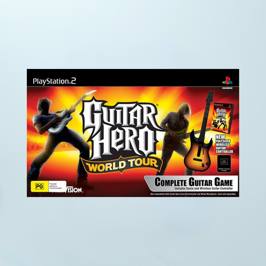 Guitar Hero World Tour Boxed Bundle (PlayStation 2)