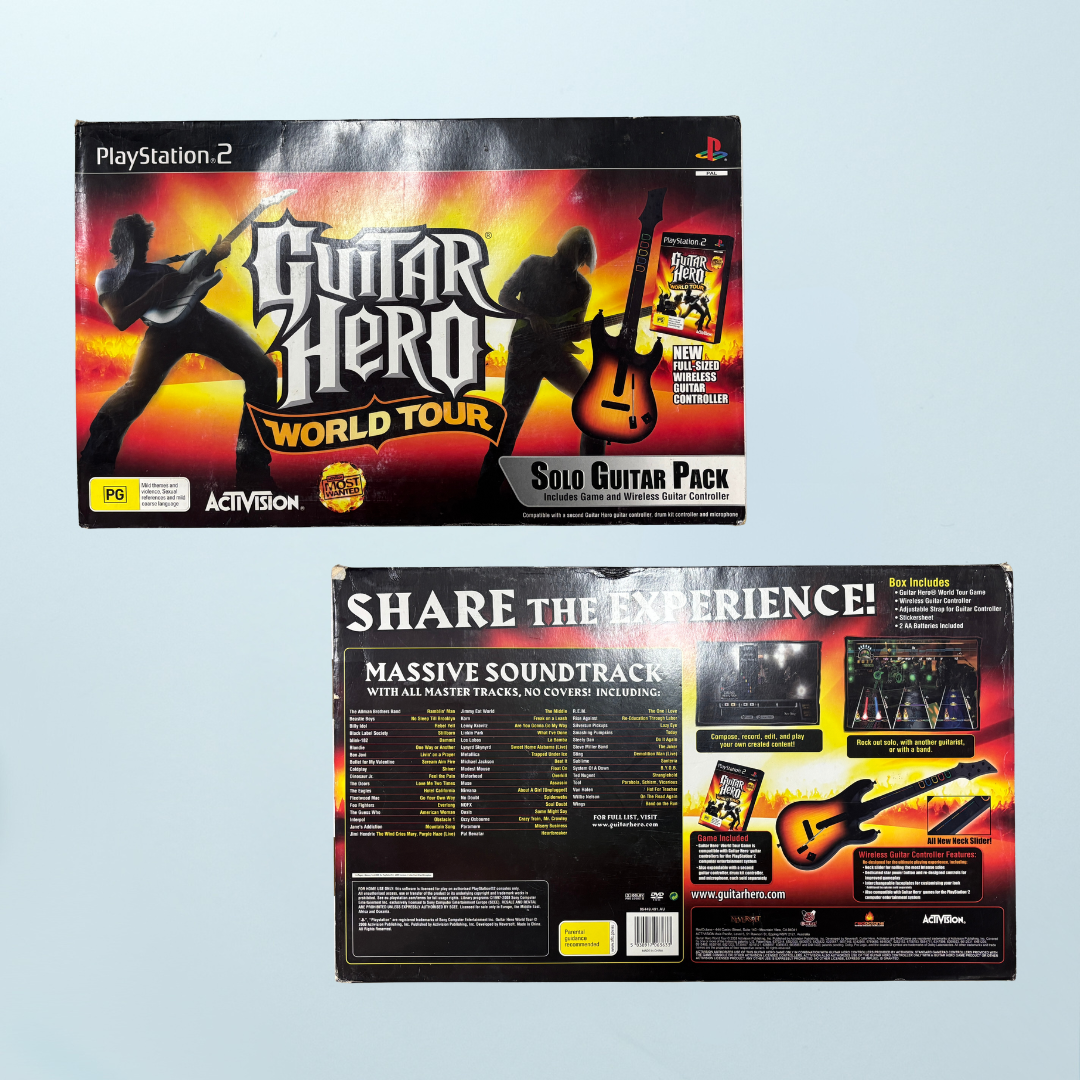 Guitar Hero World Tour Boxed Bundle (PlayStation 2)