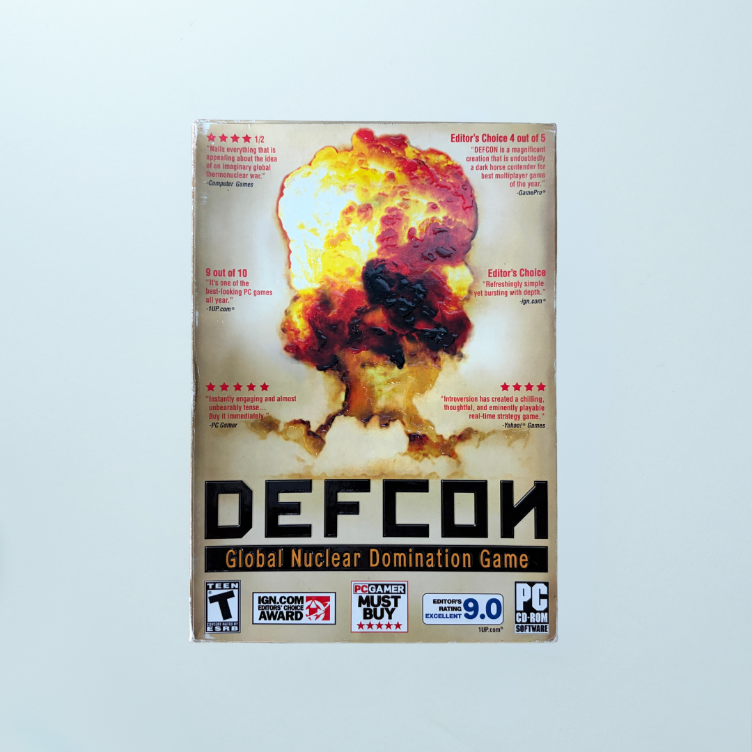 DEFCON: Global Nuclear Domination Game (Sealed New) - Memory Lane Games