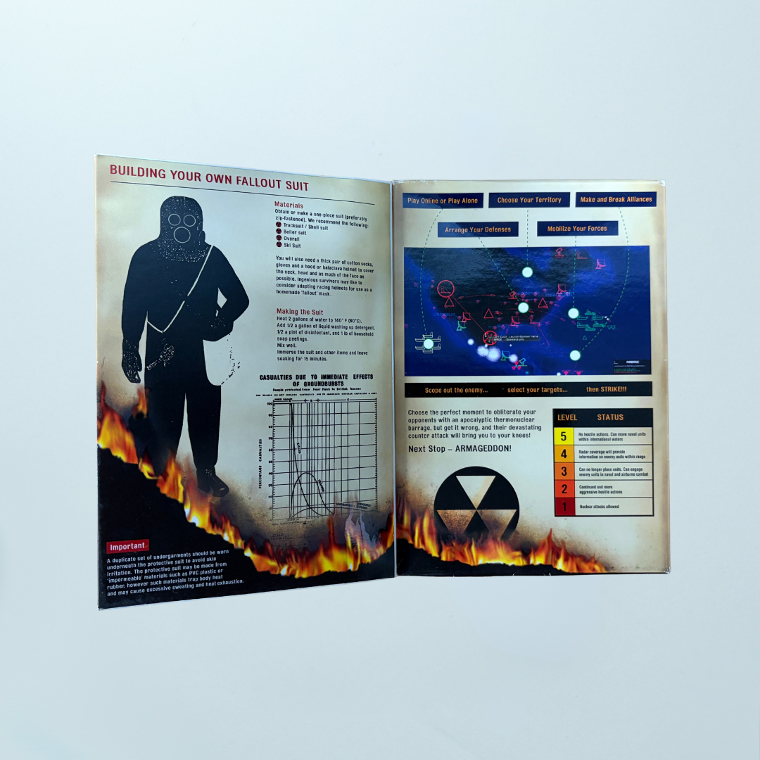 DEFCON: Global Nuclear Domination Game (Sealed New) - Memory Lane Games