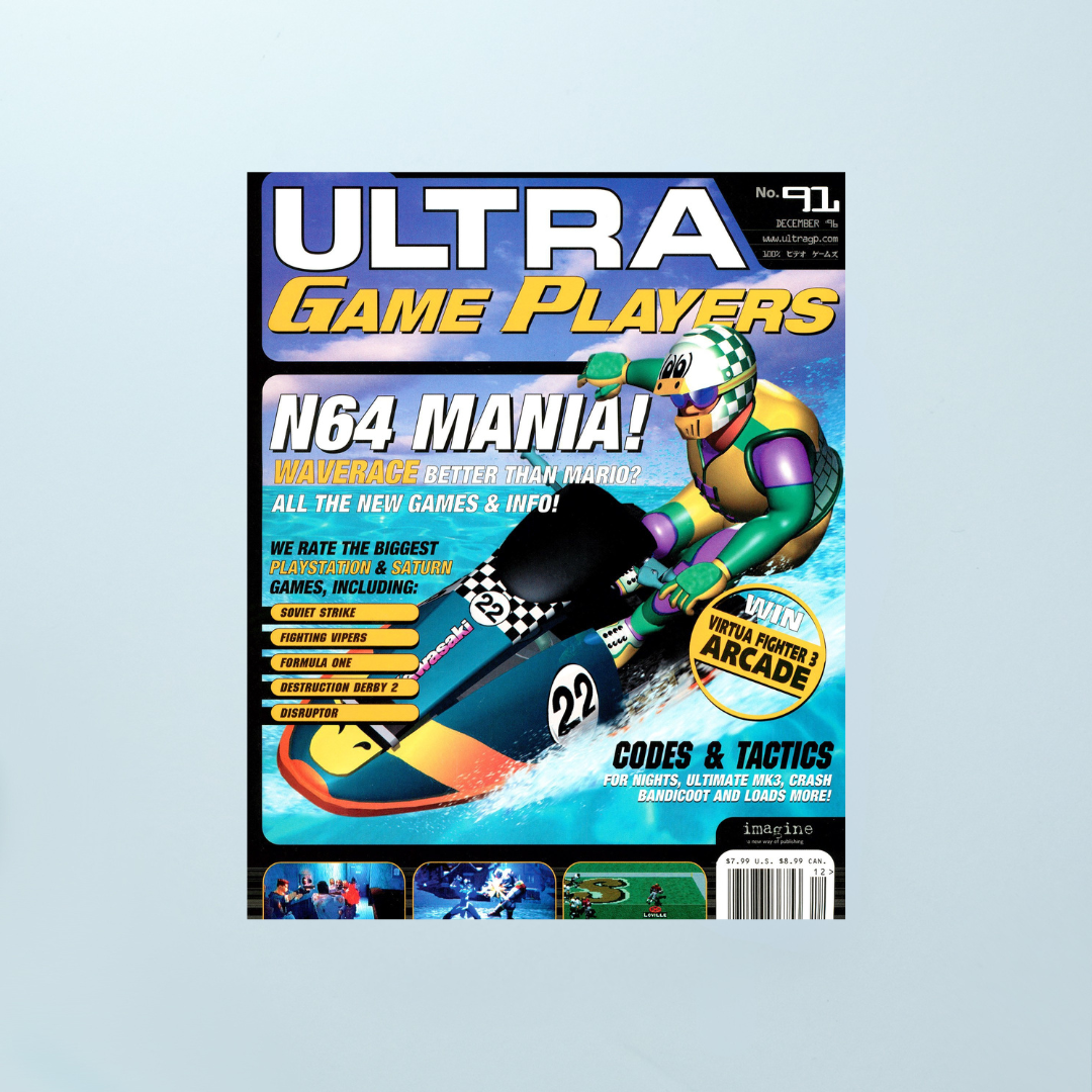 Ultra Game Players Gaming Magazines - Memory Lane Games