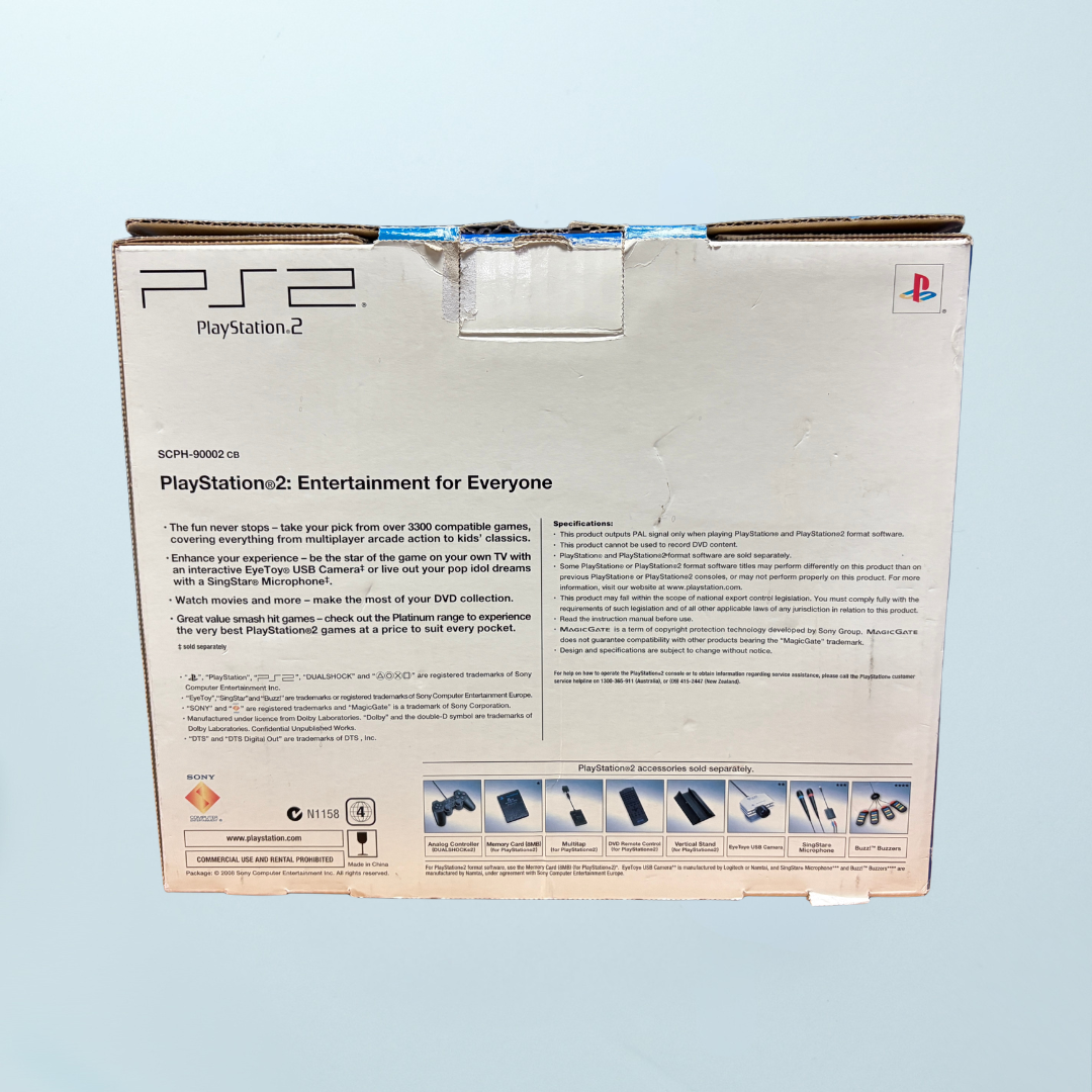 PlayStation 2 Slim Console (Boxed) - Memory Lane Games