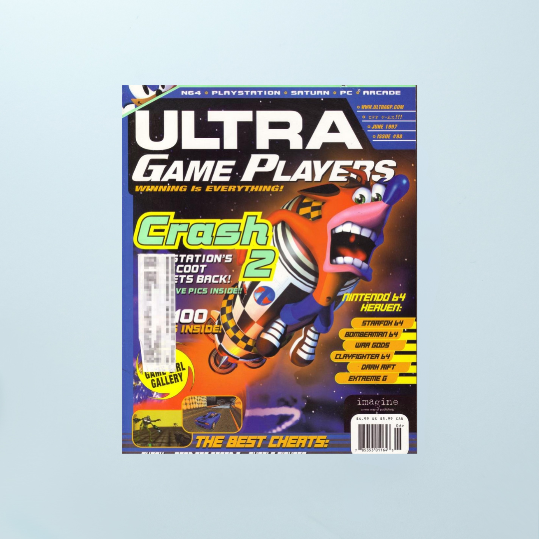 Ultra Game Players Gaming Magazines - Memory Lane Games