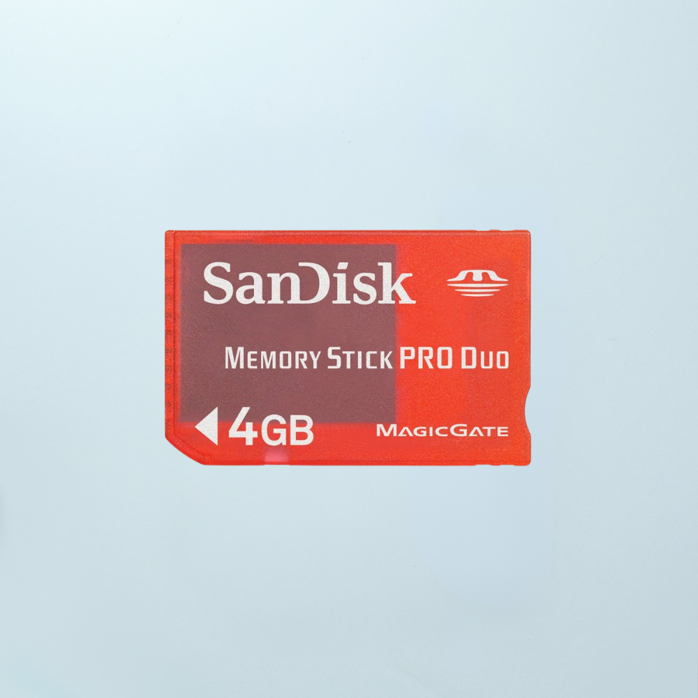 Psp Card PSP SanDisk Memory Card / Stick Pro Duo - 4GB