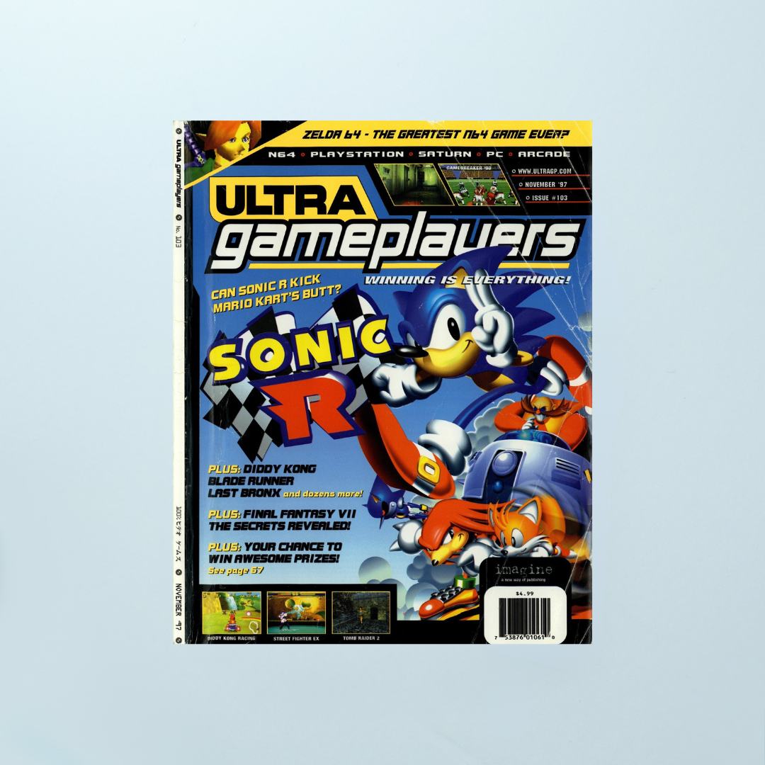 Ultra Game Players Gaming Magazines - Memory Lane Games