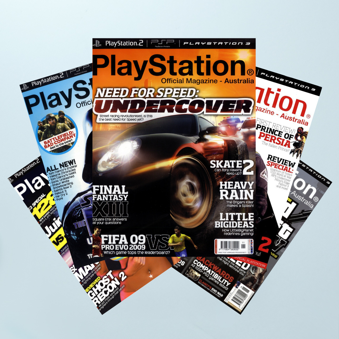 PlayStation Australia Official Gaming Magazines - Memory Lane Games