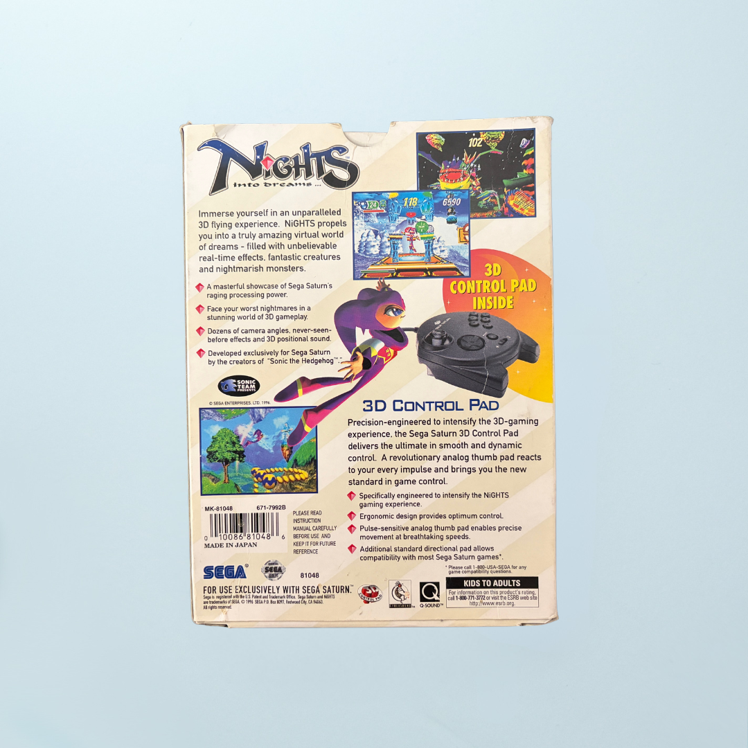 Nights Into Dreams - 3D Controller Bundle - Memory Lane Games